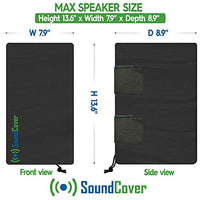 210T Light U‑Bracket Speaker Covers – 4 Sizes, Water‑Resistant