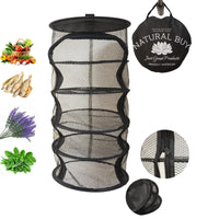 9″ Hanging Drying Net – Compact 3/5/7-Tier Rack, Collapsible