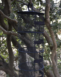 Mini 12" 4-Level Hanging Dry Net – Compact Drying Rack for Plants & Herbs