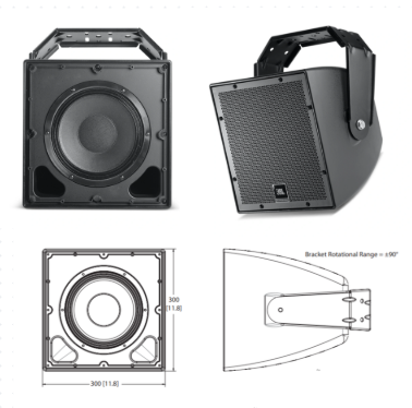 Custom Protective Cover for JBL AWC82 All-Weather Speaker