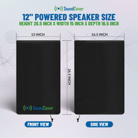 420D Over-The-Top PA/DJ Speaker Covers – UV50 Protection (4 Sizes)