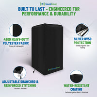420D Over-The-Top PA/DJ Speaker Covers – UV50 Protection (4 Sizes)