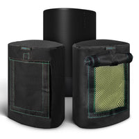 Custom 600D Cover for Sonos Move – Weatherproof with SoundFlap (Black/White)