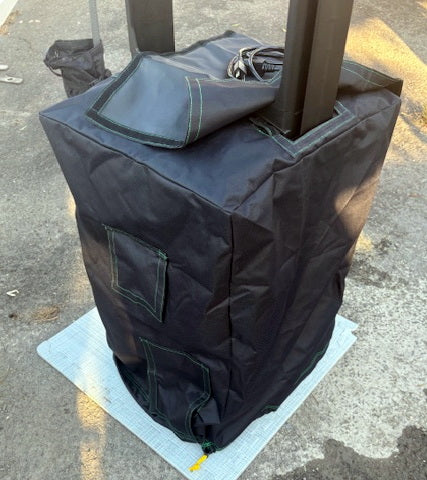 Custom Two-Piece Over-the-Top Covers with SoundFlap for Bose F1 Array