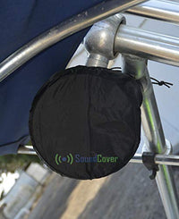 Light Storage Marine Pod Speaker Covers for Boat and ATV Speakers – Durable 210T Material with Water-Resistant Protection