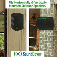 The Original Light Outdoor Speaker Covers for C-Bracket Mounted Speakers – Lightweight 210T Material with Water-Resistant Protection