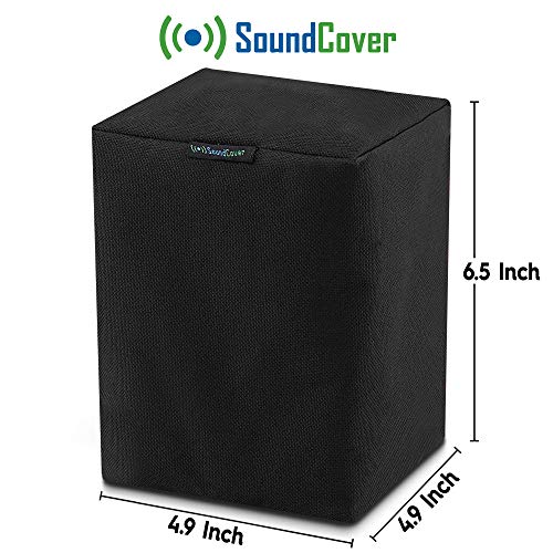 SoundCover Waterproof Speaker Covers Custom Fit for Sonos Play 1 – Durable 600D Polyester with UV+50 Protection, Fits Wall-Mounted and Tabletop Sonos Play Speakers