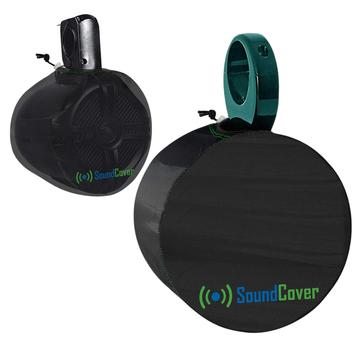 Light Storage Marine Pod Speaker Covers for Boat and ATV Speakers – Durable 210T Material with Water-Resistant Protection