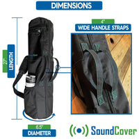 SoundCover Lightweight Tough Outdoor Yoga Mat Bag for Men & Women