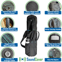 SoundCover Lightweight Tough Outdoor Yoga Mat Bag for Men & Women