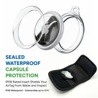 SoundCover SCAT80 AirTag Holder for Dog Collars