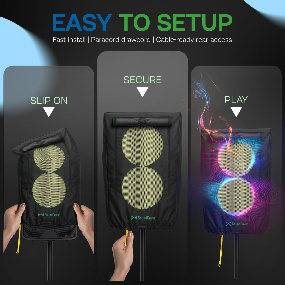 SCPA60 Pro Series – Professional Powered Speaker Cover