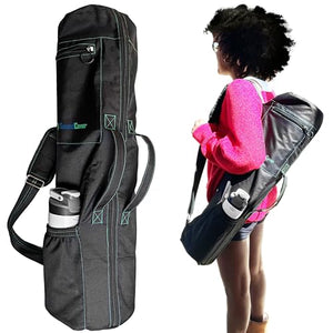 Backpack with yoga mat holder best sale