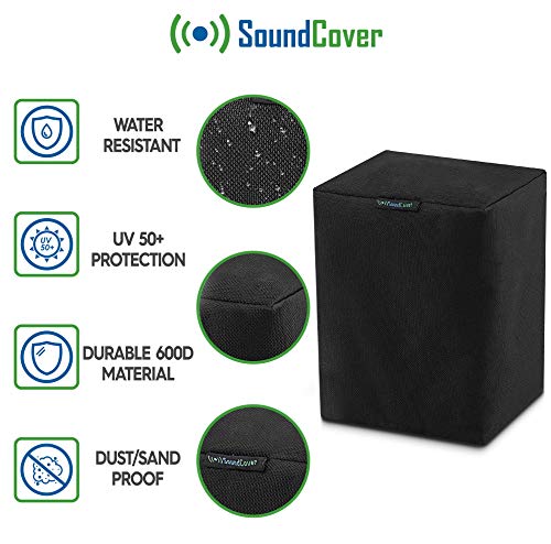 Outdoor Covers for Sonos Play:1 and Sonos One Bluetooth Speakers - Bla –